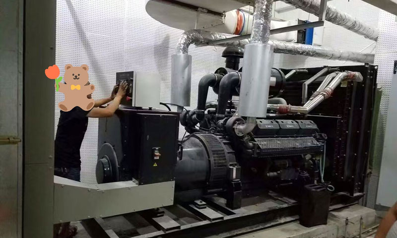 三岔湖水务公司于格瓦斯采购一台450KW上柴发电机组用于自来水厂备用电源